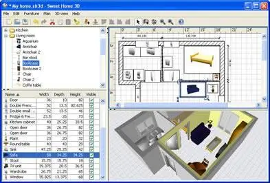 Sweet Home 3D v.1.2 Freeware