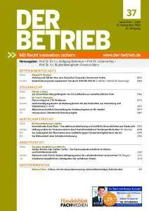 Der Betrieb - 12. September 2014