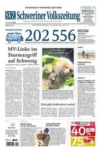 Schweriner Volkszeitung Gadebusch-Rehnaer Zeitung - 04. Januar 2020