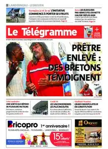 Le Télégramme Landerneau - Lesneven – 13 avril 2021