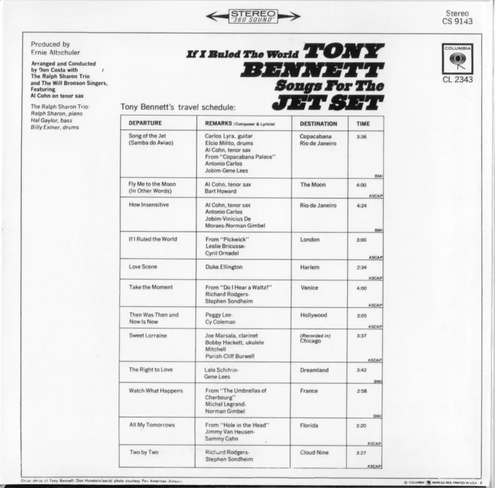 Tony Bennett - The Complete Collection [73CD Box Set] (2011) {Discs 30-34}