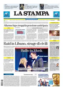 La Stampa Milano - 25 Settembre 2024