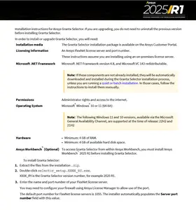 ANSYS GRANTA Selector 2025 R1