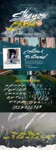 Sthayos - Brush Font 64B3LYA