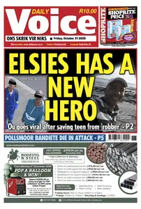 Daily Voice - 31 October 2025