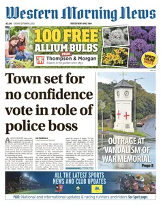 Western Morning News - 2 September 2025