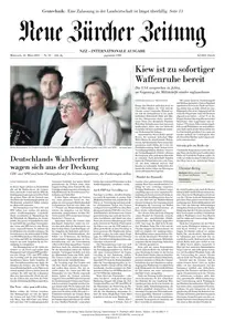 Neue Zürcher Zeitung International - 12 März 2025