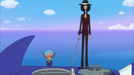 One Piece (1999 S19E68 A Coincidental Reunion! Sanji and the Lovestruck Evil Pudding ZR