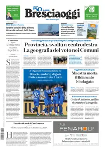 BresciaOggi - 1 Ottobre 2024