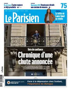 Le Parisien du Lundi 8 Septembre 2025
