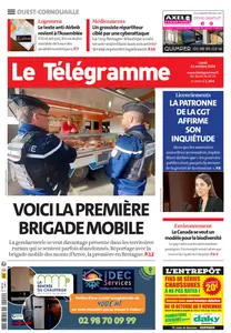 Le Télégramme Ouest Cornouaille - 21 Octobre 2024