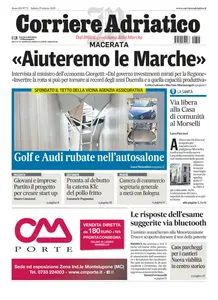 Corriere Adriatico Macerata - 15 Marzo 2025