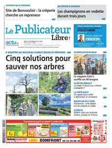 Le Publicateur Libre - 17 Octobre 2024