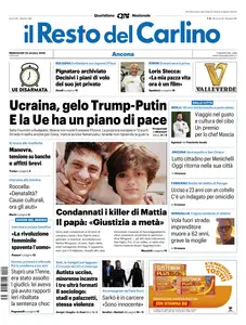 Il Resto del Carlino Ancona - 22 Ottobre 2025
