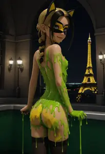 Vesperia Green Slime (Part 7) (AI Generated)