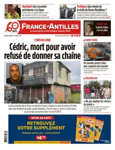 France-Antilles Martinique - 25 Août 2025