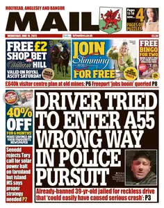 Bangor & Holyhead Mail - 18 June 2025
