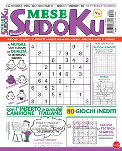 Settimana Sudoku Mese N.80 - Ottobre 2025