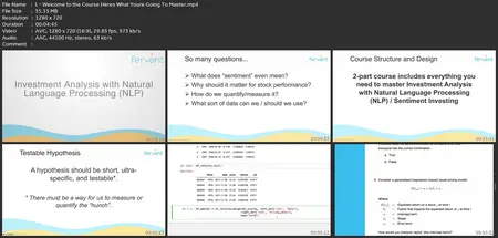 Investment Analysis With Natural Language Processing Nlp