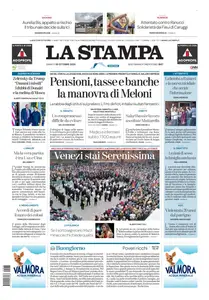 La Stampa Savona - 18 Ottobre 2025