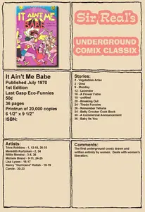 It Aint Me Babe 01 1st Edition 1970 Sir Real
