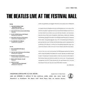 The Beatles - Live At The Festival Hall (2010) {Parlophone} **[RE-UP]**