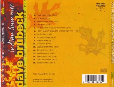 Dave Brubeck - Indian Summer (2007)