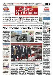 Il Fatto Quotidiano - 7 Marzo 2016