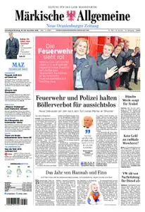 Neue Oranienburger Zeitung - 29. Dezember 2018