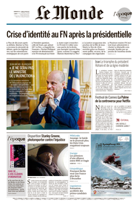 Le Monde du Dimanche 21 et Lundi 22 Mai 2017