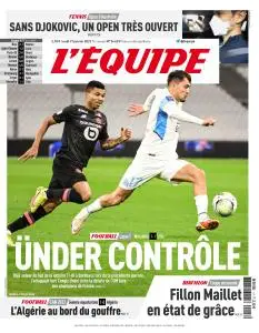 L’equipe du Lundi 17 Janvier 2022