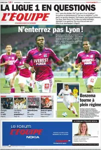 L'EQUIPE (3 Août 2011)