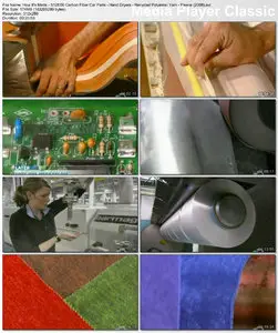Discovery Channel - How It's Made S12E06 Carbon Fiber Car Parts - Hand Dryers - Recycled Polyester Yarn - Fleece (2008)