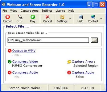 Webcam and Screen Recorder 4.4.8 Portable