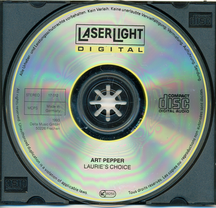 Art Pepper - Laurie's Choice (1993)