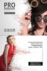 GraphicRiver - Pro Dissolve Effects - Photoshop Actions