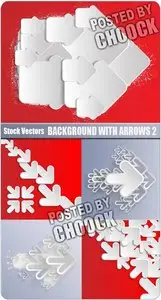 Background with arrows 2 - Stock Vector