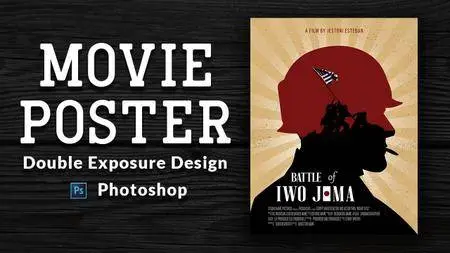 Design Double Exposure Movie Poster