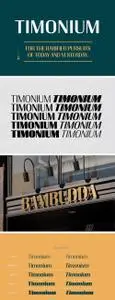 Timonium Font Family
