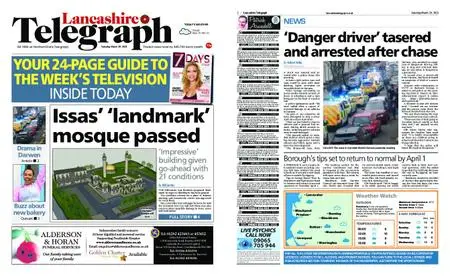 Lancashire Telegraph (Burnley, Pendle, Rossendale) – March 20, 2021