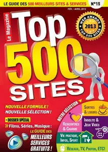Top 500 Sites Internet No.15 - Février/Avril 2013