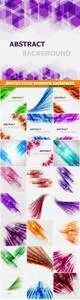 Abstract vector geometric background, wave element design