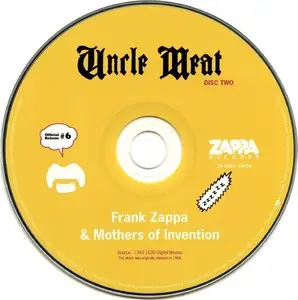 Frank Zappa & The Mothers Of Invention - Cruising With Ruben & The Jets (1968) + Uncle Meat (1969) {2012 UMe Remaster}