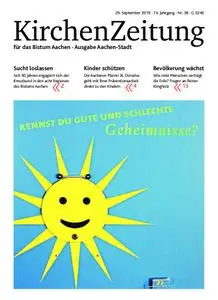 KirchenZeitung für das Bistum Aachen – 29. September 2019