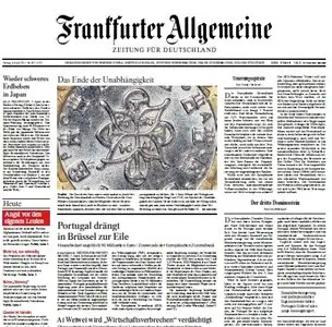 Frankfurter Allgemeine Zeitung vom 08 April 2011