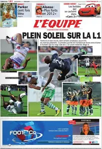 L'EQUIPE (9 Août 2011)
