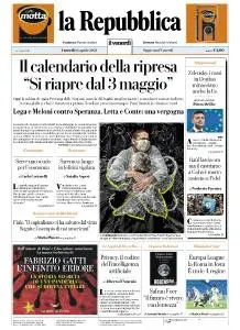 la Repubblica - 16 Aprile 2021