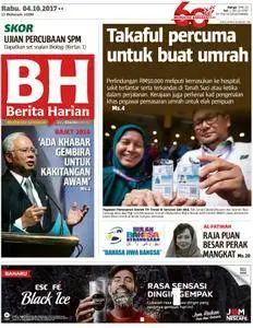 Berita Harian Malaysia - 03 Oktober 2017