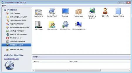 TweakNow PowerPack 2009 v1.0.1
