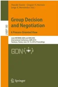 Group Decision and Negotiation. A Process-Oriented View